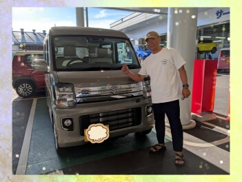 エブリイワゴンのご納車、おめでとうございます！